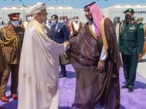 محمد بن سلمان وسلطان عمان