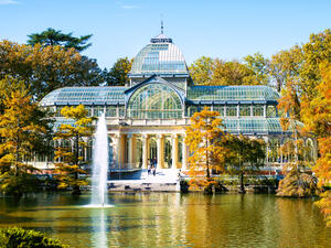 Crystal Palace in Retiro park