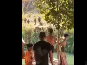 ياتي نشر الفيديو في ظل التصعيد بين قوات الاحتلال وحزب الله اللبناني
