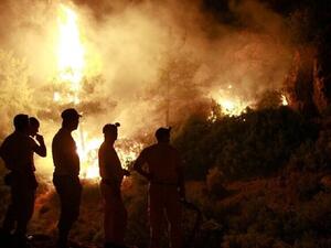 محاولة اخماد 6 حرائق