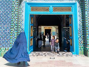 Blue Mosque in Afghanistan