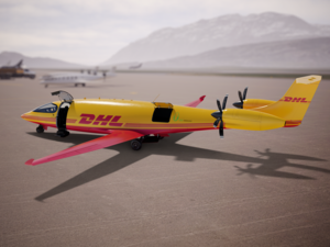 DHL Express Shapes Future For Sustainable Aviation With The Order Of First-ever All-electric Cargo Planes From Eviation