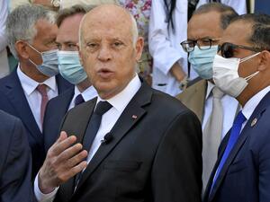 Tunisia's President Kais Saied met Saudi Minister for African Affairs
