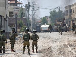 Palestinian sustained injuries today after being shot by Israeli forces
