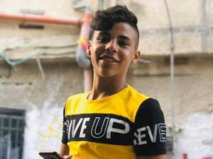 15-year-old Palestinian Imad Hashash 