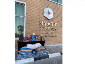Hyatt Regency Oryx Doha Worked Together With Wa’hab To Distribute Essential Food Items To Local Community 