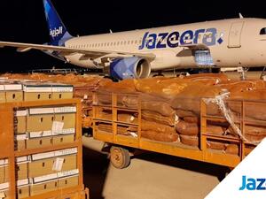 Jazeera Airways Carries Record 1 Million Kilos Of Cargo In July 2021
