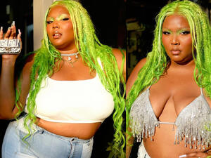the 33-year-old artist was supported by her fans  the 33-year-old artist was supported by her fans