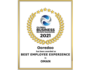 Ooredoo تحقق فوزاً مزدوجاً ضمن جوائز مجلة الأعمال الدولية لعام 2021