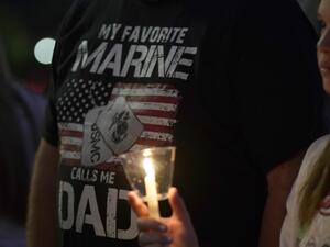 US Marines carrying bodies of troops killed in Kabul airport attack