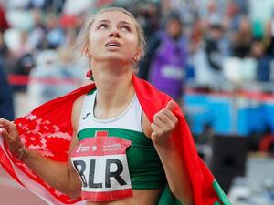Belarusian sprinter Krystsina Tsimanouskaya