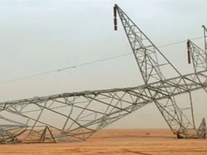 تفجير خط لنقل الطاقة