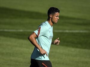 Portugal's forward Cristiano Ronaldo attends a training session at Cidade do Futebol training camp in Oeiras, outskirts of Lisbon, on August 30, 2021, ahead of their FIFA World Cup Qatar 2022 European qualifying round group A football match against Ireland. (Photo: AFP)