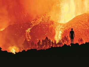 La Cumbre Vieja, just erupted in La Palma, Canary Island