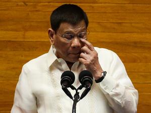 Philippine President Rodrigo Duterte