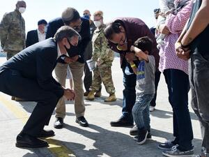 The chaotic Afghanistan evacuation took place last month.