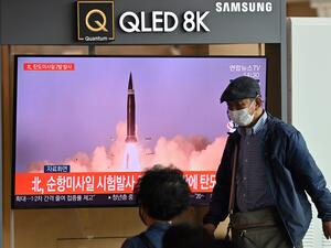 North Korea fires short-range test ballistic missile into east coast