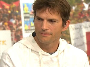 fans tell Ashton Kutcher to 'take a shower' fans tell Ashton Kutcher to 'take a shower'