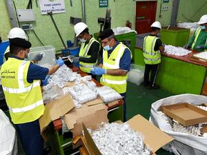 خلال الحدث جمارك دبي تُعيد تدوير 113 ألف قطعة من البضائع المقلدة