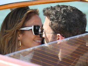 Jennifer Lopez and boyfriend Ben Affleck 