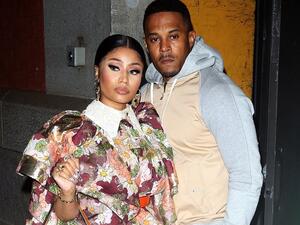 Nicki Minaj with husband Kenneth 'Zoo' Petty 