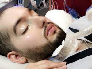 In Video Saudi Sleeping Prince Celebrates Saudi National Day 2021 moving hands responding to treatment