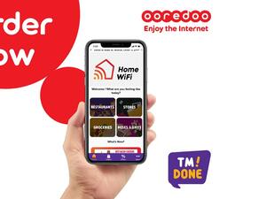  تُثري عملائها بتجربة مريحة عند طلب خدمة الإنترنت المنزلي عبر تطبيق تم دن ’TM Done‘