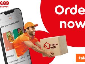 Ooredoo تتيح لعملائها طلب خدمة الإنترنت المنزلي عبر تطبيق ’طلبات ‘