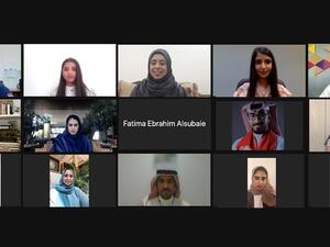 خلال الحدث مؤسسة المبرة الخليفية تنظم حفل تخرج افتراضي لطلبة برنامج رايات