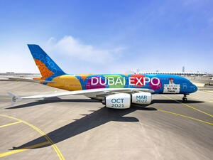 Emirates Takes Expo 2020 Dubai’s Message To The Skies With Its First-ever Full Aircraft Livery