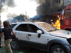  سقوط قتلى وجرحى في جرابلس شرقي حلب