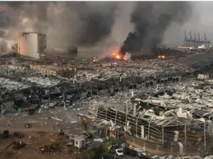انفجار في ميناء بيروت