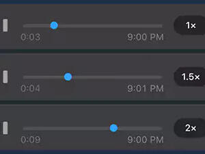 تحويل الرسائل الصوتية إلى نصية