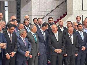 الوفد اللبناني في دمشق