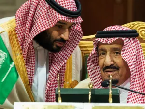  الملك سلمان بن عبد العزيز وولي العهد محمد بن سلمان