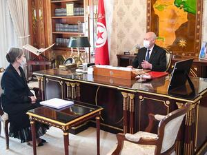 كان قيس سعيد قد كلف في 29 سبتمبر الماضي، نجلاء بودن رمضان بتشكيل الحكومة