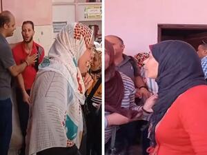 إغماء أولياء أمور بعد ضياع أبنائهم خارج أسوار مدرسة