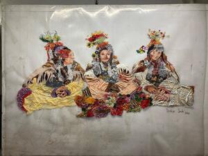 Kazakh artist Saule Suleimenova