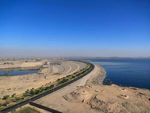 On the road to Aswan 