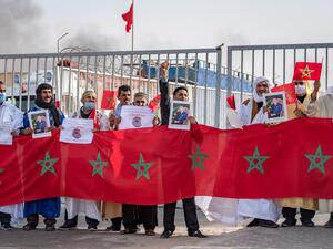 The King has called for action following mounting tensions over Western Sahara.