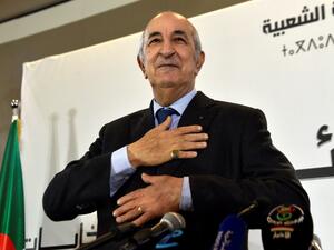 Algerian President Abdelmadjid Tebboune