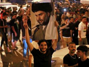 Shia cleric Sadr’s party leads Iraq parliamentary elections