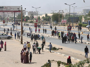 His statement came as clashes erupted in the capital Khartoum, with soldiers firing live rounds at people who took to the streets to protest against the power grab. 