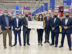 خلال الحدث كارفور الأردن وجمعية صندوق الأمان لمستقبل الأيتام تختتمان حملتهما الخاصة لدعم المسيرة التعليمية للأيتام