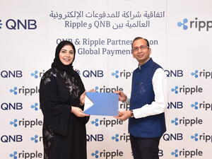 QNB  و Ripple يعلنان شراكتهما لتعزيز خدمات الدفع الدولي