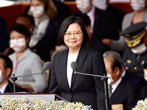 Taiwan replied to China's reunification calls on Sunday