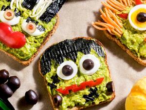 وصفات هالوين: توست الوحوش الظريفة 