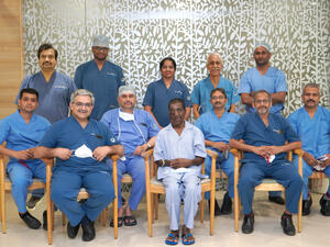 Aster Hospital Doctors In Bangalore, India Successfully Remove More Than 8kg Hanging Tumor On The Face Of A 31-year-old Man