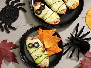 وصفات هالوين: بيتزا المومياء