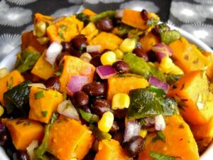  وصفات خريفية: سلطة البوبلانو والبطاطا الحلوة 